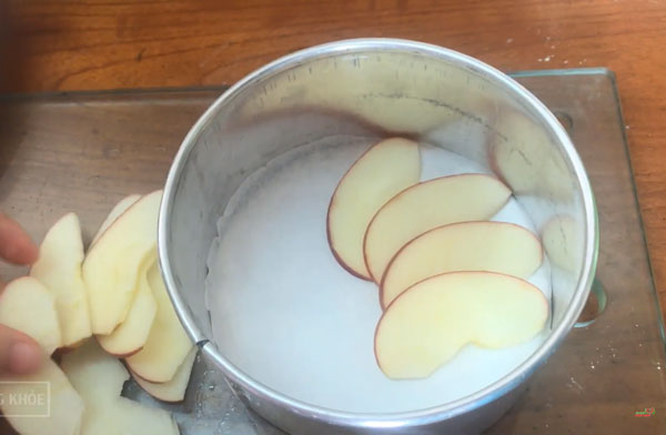 cách làm bánh táo